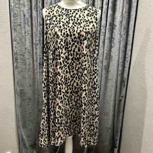 Halogen XL animal print dress